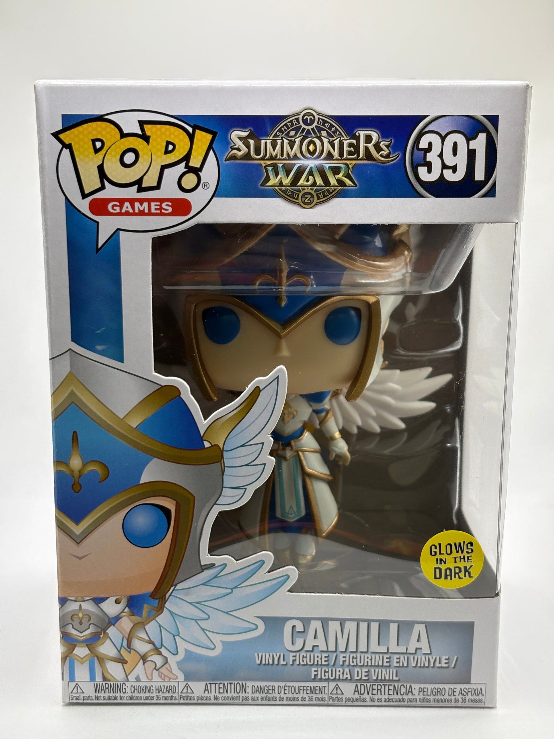 Funko POP! Games Summoners War #391 Camilla Glow in the Dark FRENLY BRICKS - Open 7 Days