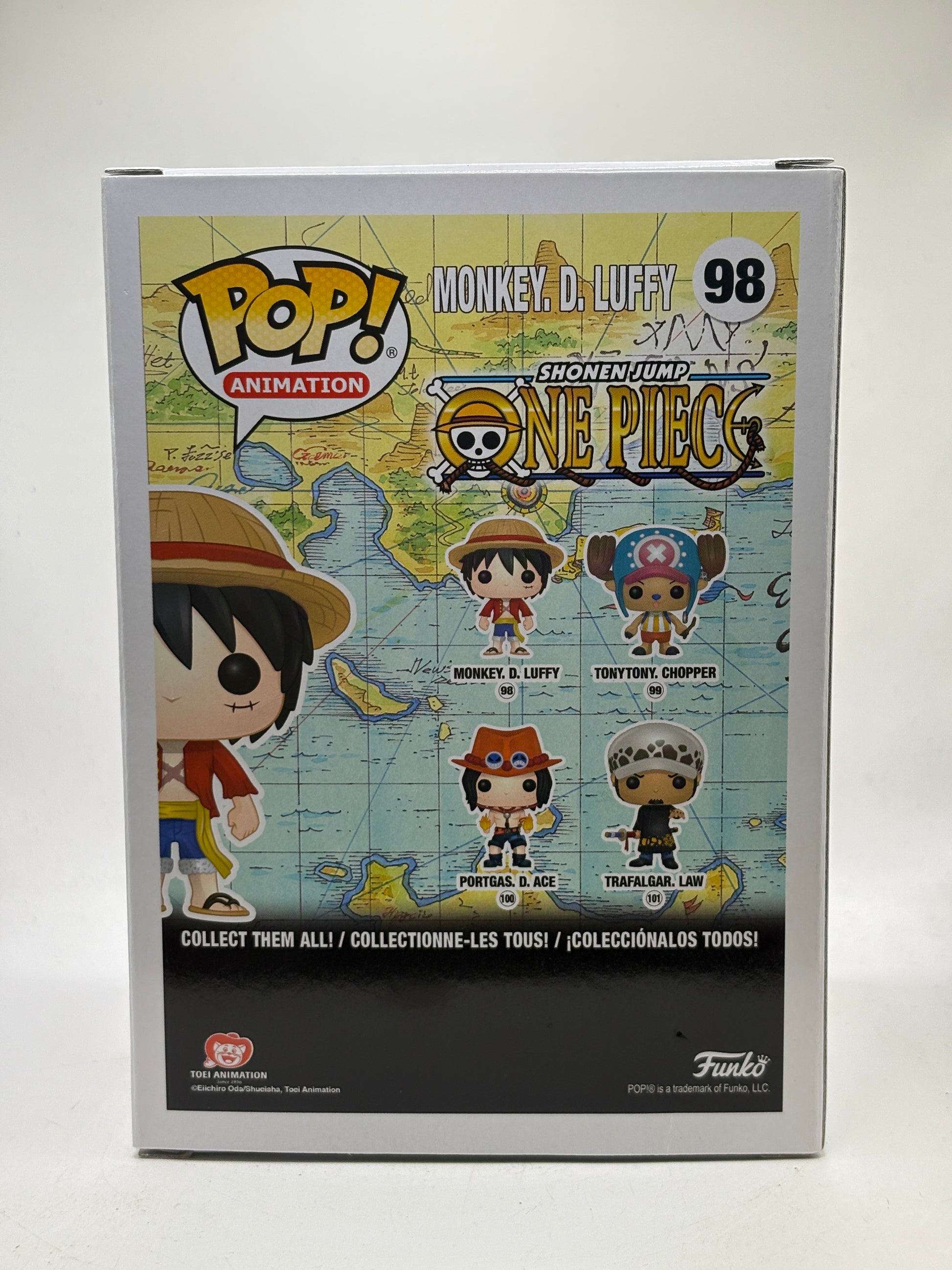 Funko POP! Animation One Piece #98 Monkey D. Luffy Vinyl Figure 2023 image 3
