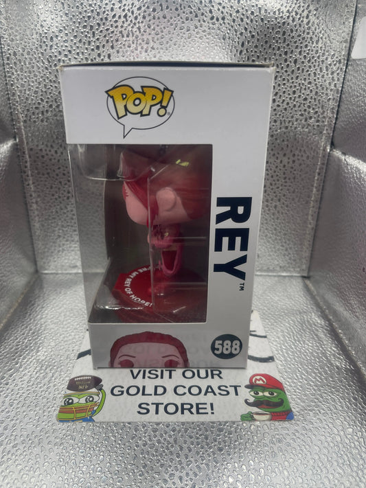 Funko POP! Star Wars #588 Rey Valentines FRENLY BRICKS - Open 7 Days