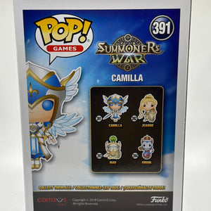 Funko POP! Games Summoners War #391 Camilla Glow in the Dark FRENLY BRICKS - Open 7 Days