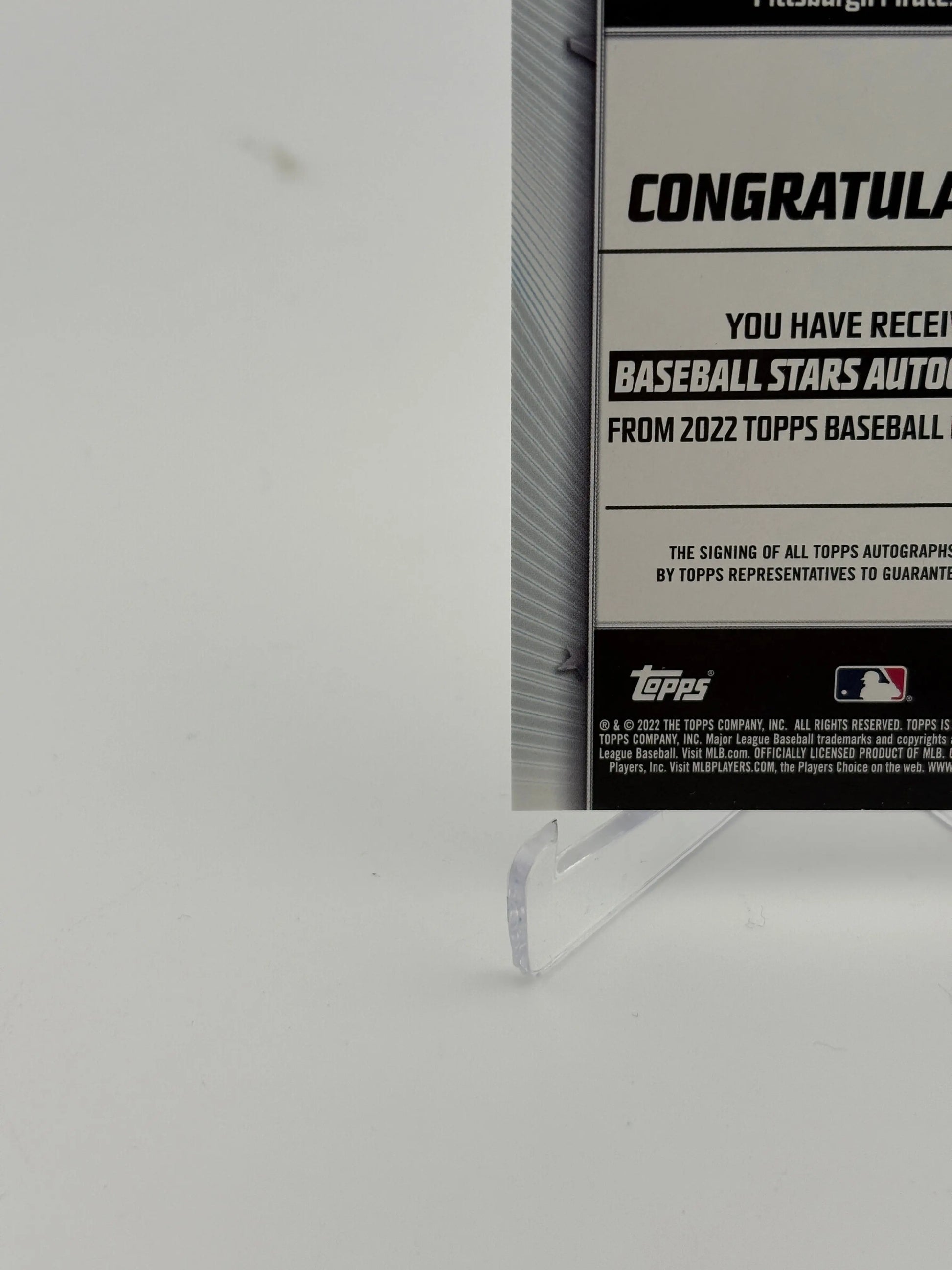 2022 Topps Update Series #BSA-JSU Jack Suwinski Auto Rookie FRENLY BRICKS - Open 7 Days