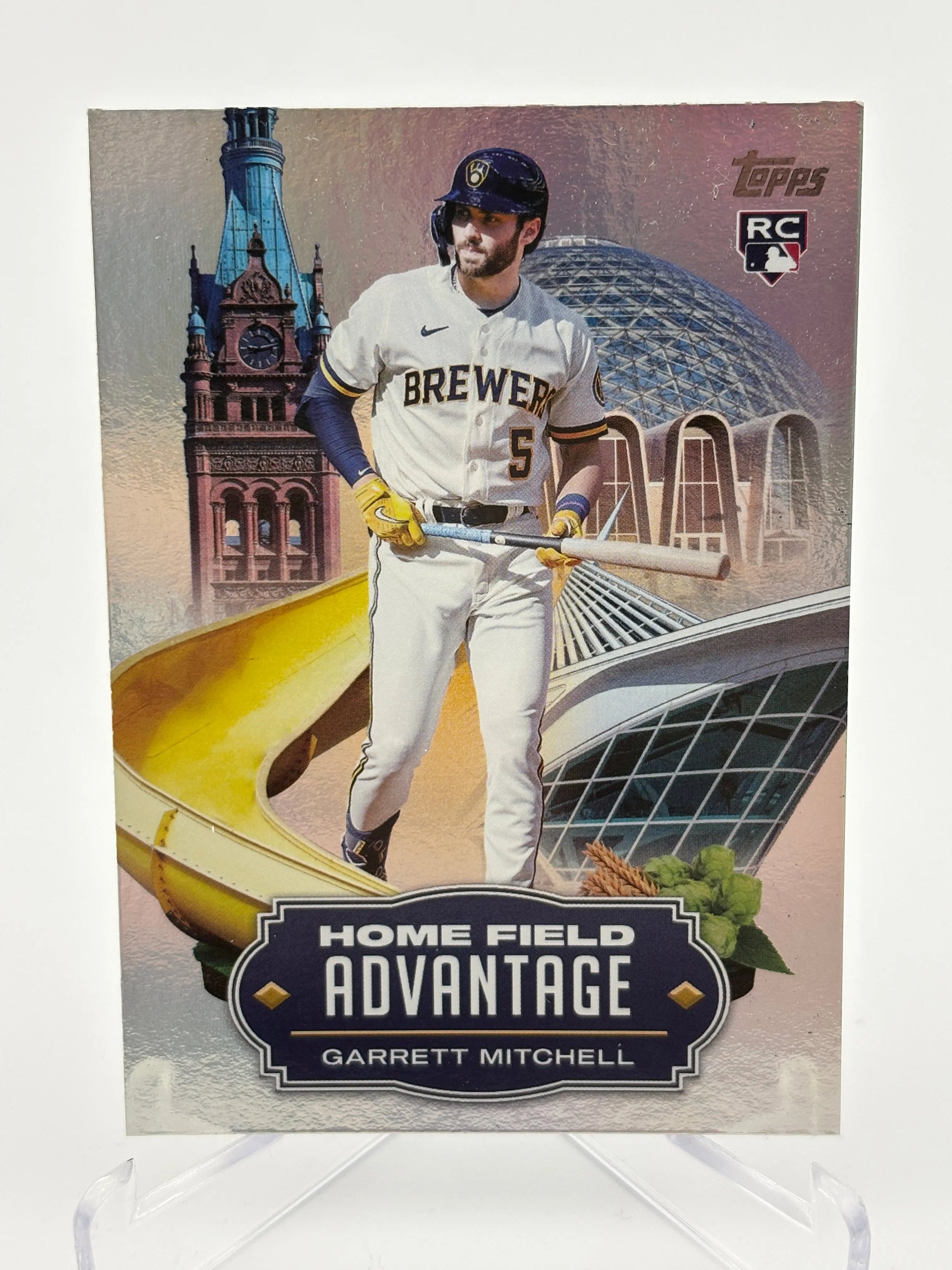 2023 Topps Update Series - Home Field Advantage Garrett Mitchell #HA-24 RC FRENLY BRICKS - Open 7 Days