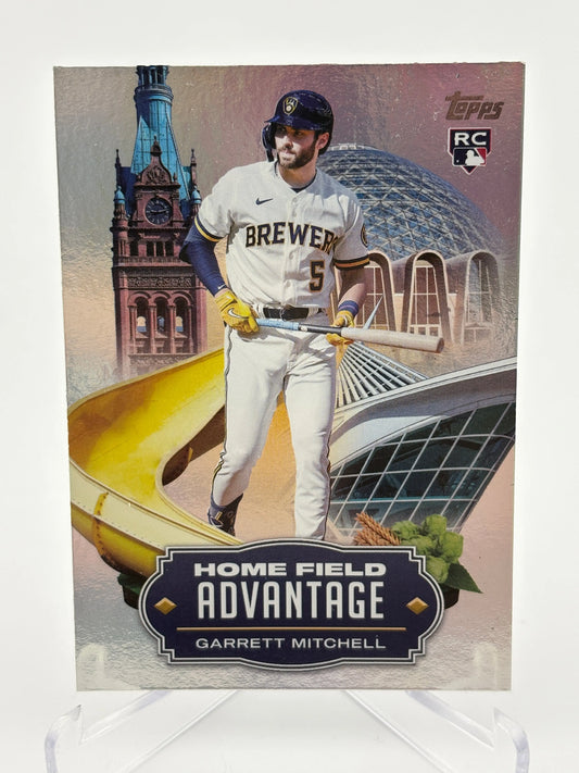 2023 Topps Update Series - Home Field Advantage Garrett Mitchell #HA-24 RC FRENLY BRICKS - Open 7 Days