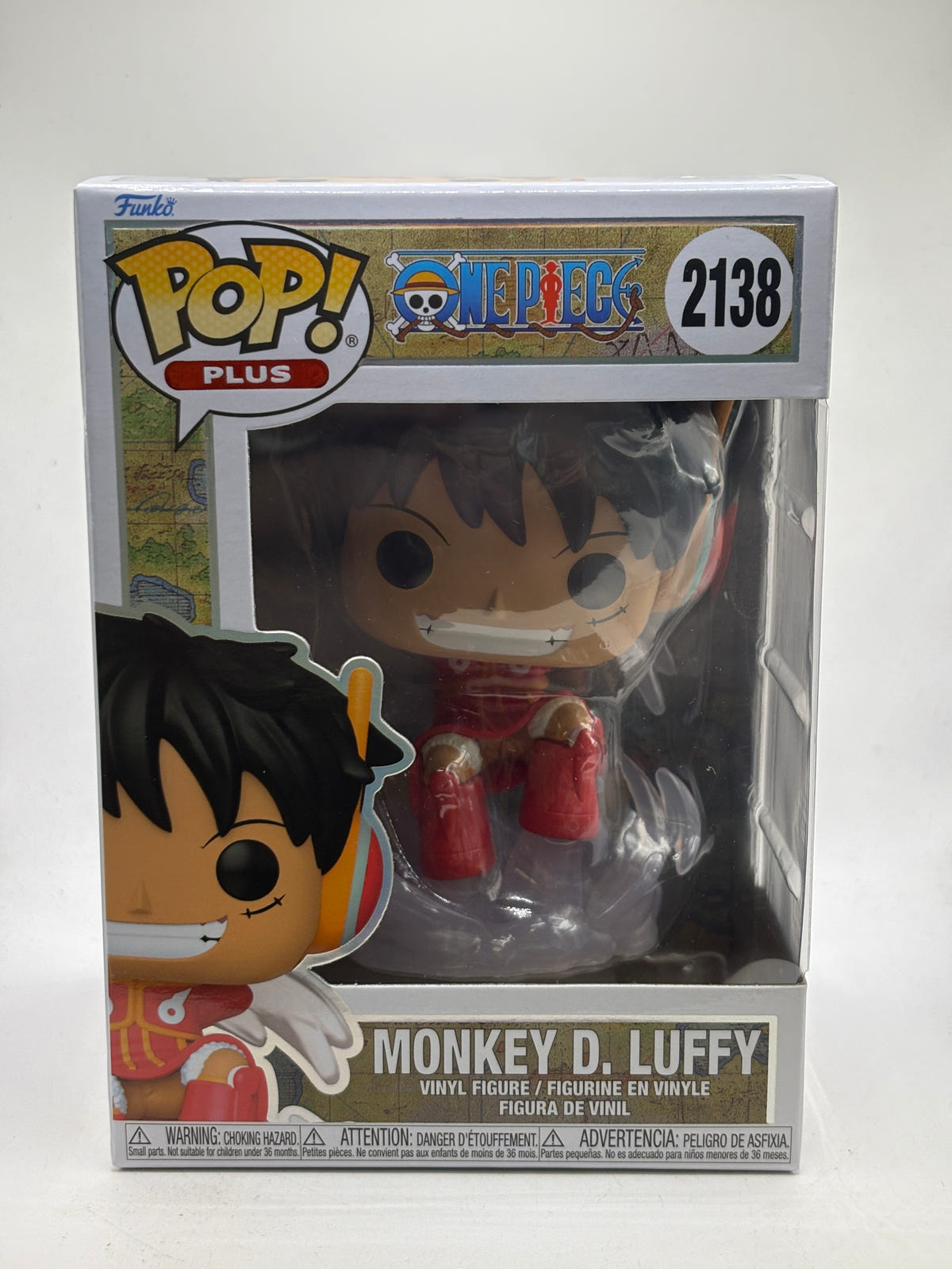 Funko POP! Plus One Piece #2138 Monkey D. Luffy Vinyl Figure (3) image 1