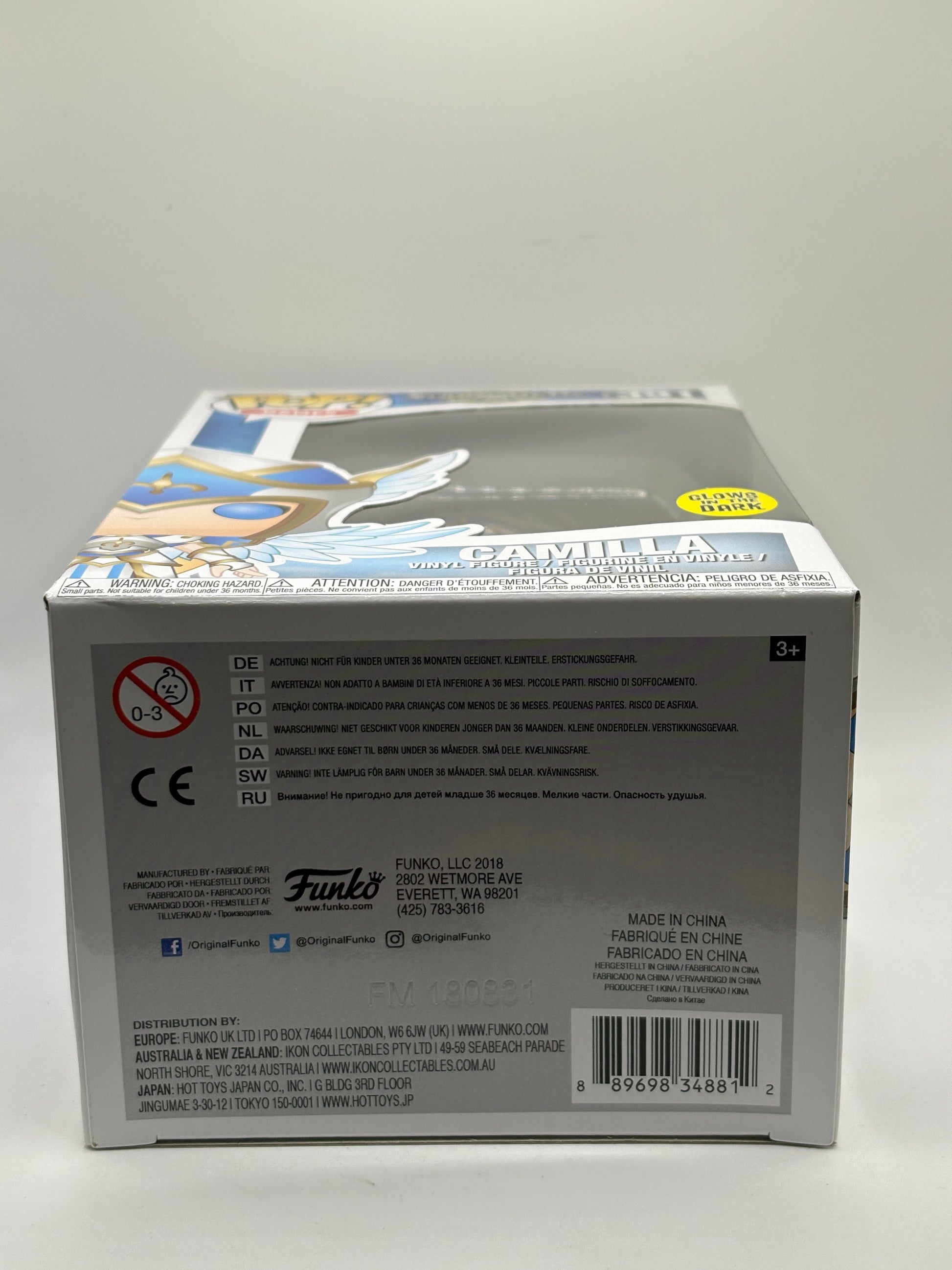 Funko POP! Games Summoners War #391 Camilla Glow in the Dark FRENLY BRICKS - Open 7 Days