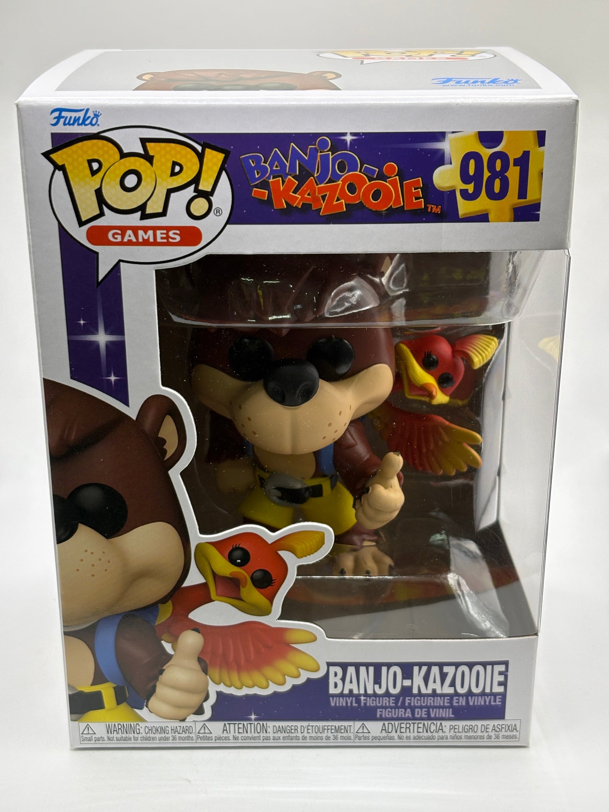 Funko POP! Games Banjo-Kazooie #981 Banjo-Kazooie Vinyl Figure FRENLY BRICKS - Open 7 Days