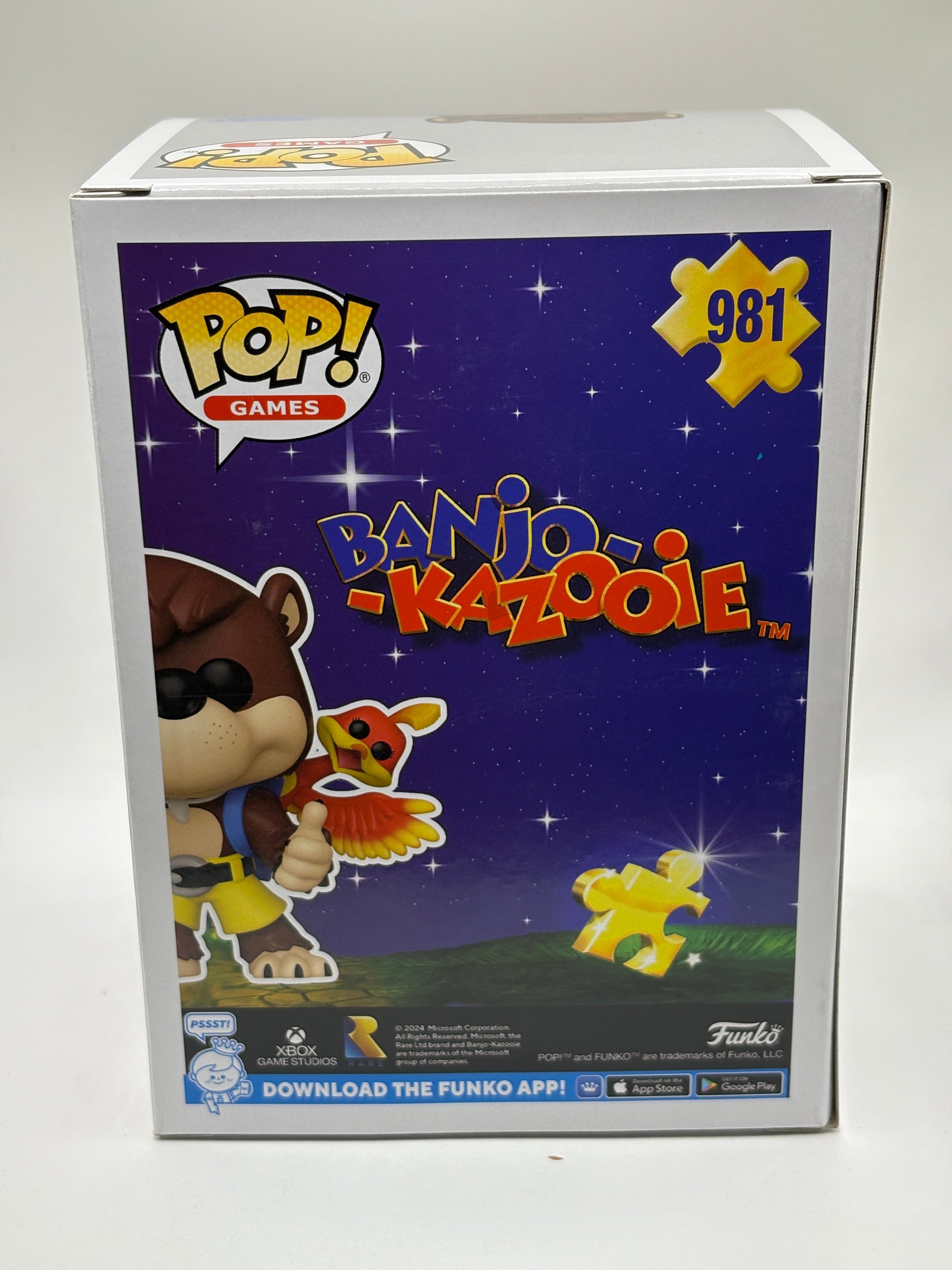 Funko POP! Games Banjo-Kazooie #981 Banjo-Kazooie Vinyl Figure FRENLY BRICKS - Open 7 Days