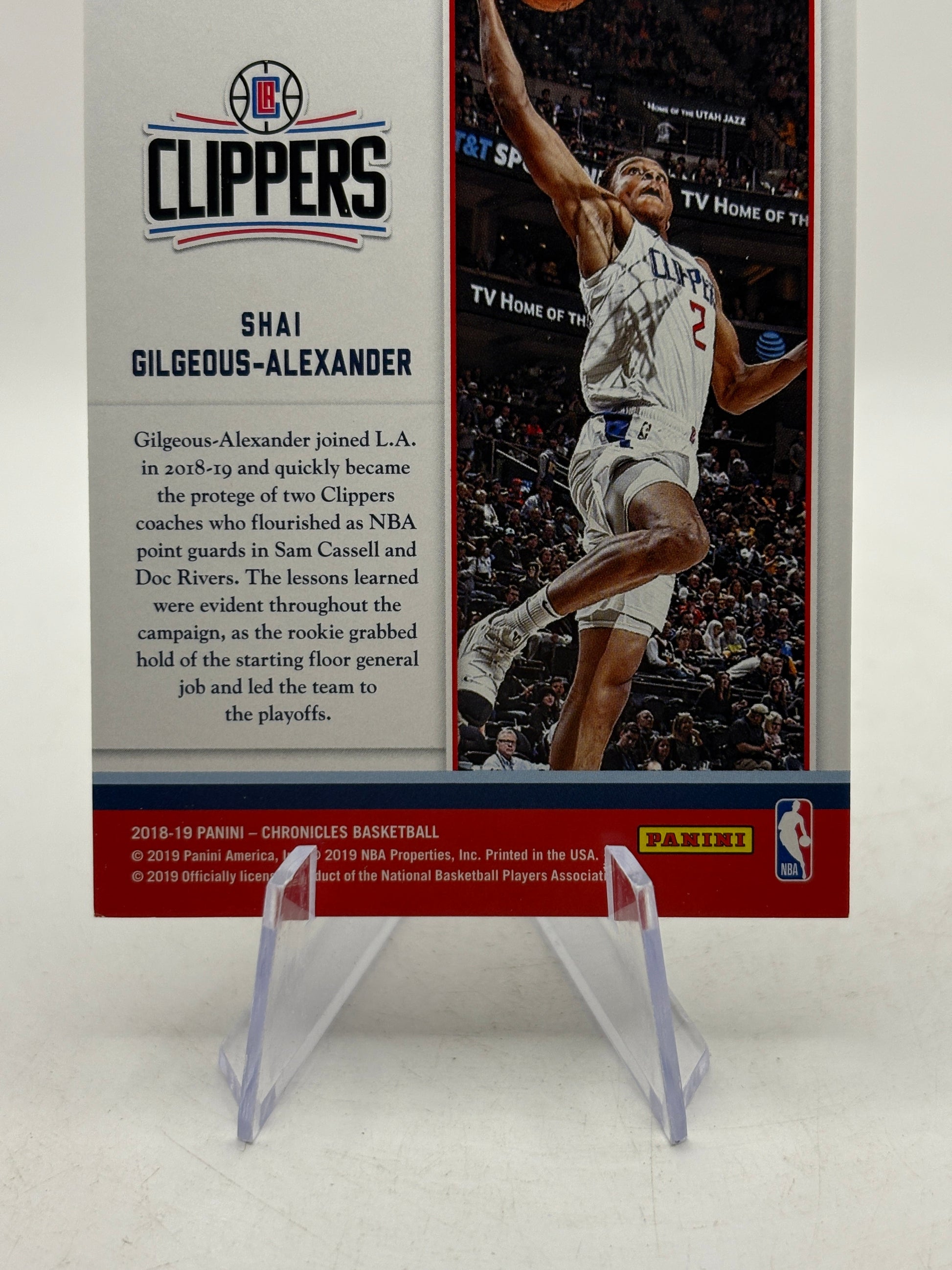 2018-19 Panini Chronicles #267 Shai Gilgeous-Alexander Marquee Rookie FRENLY BRICKS - Open 7 Days