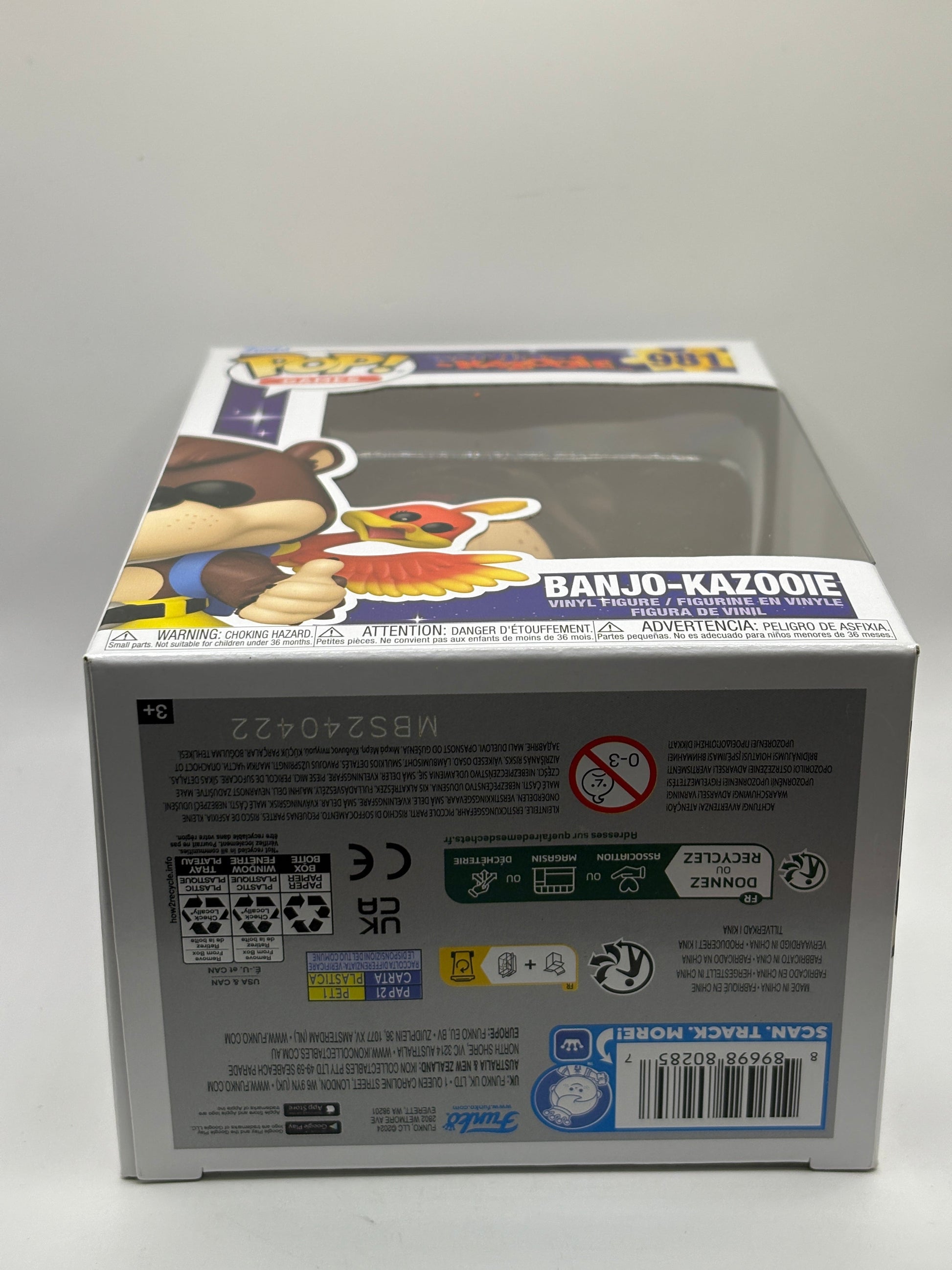 Funko POP! Games Banjo-Kazooie #981 Banjo-Kazooie Vinyl Figure FRENLY BRICKS - Open 7 Days