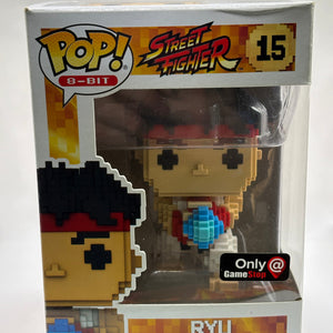 Funko POP! 8-Bit Street Fighter #15 Ryu Game Stop Exclusive Vinyl Figure FRENLY BRICKS - Open 7 Days