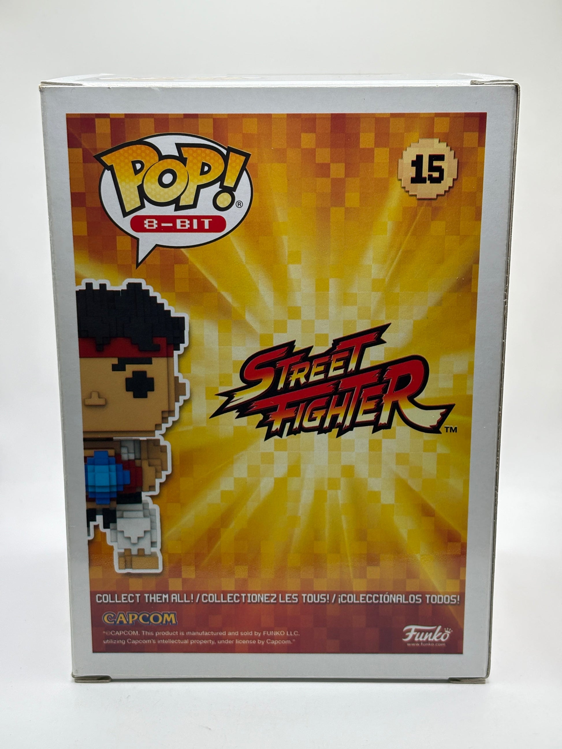 Funko POP! 8-Bit Street Fighter #15 Ryu Game Stop Exclusive Vinyl Figure FRENLY BRICKS - Open 7 Days