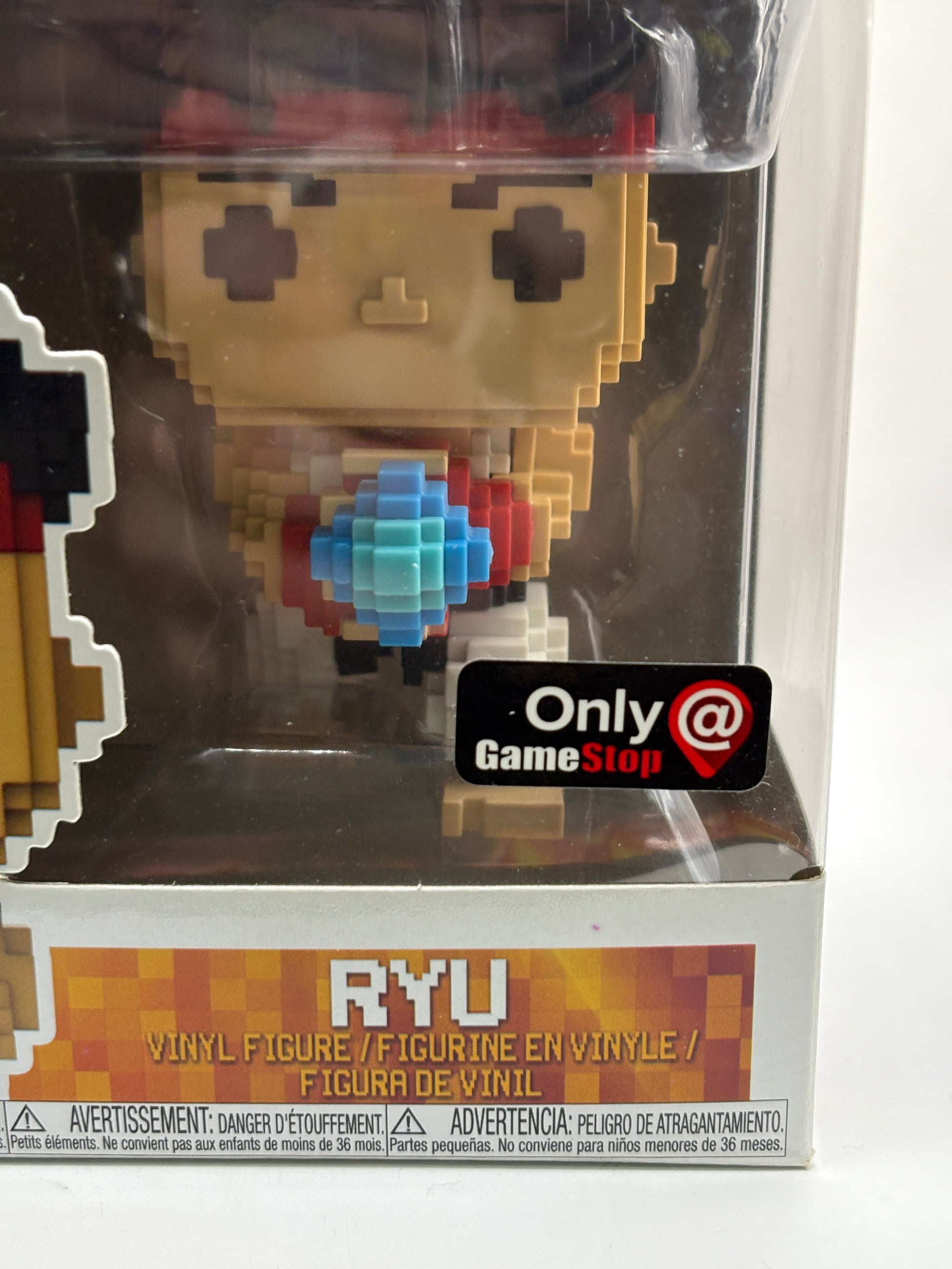 Funko POP! 8-Bit Street Fighter #15 Ryu Game Stop Exclusive Vinyl Figure FRENLY BRICKS - Open 7 Days
