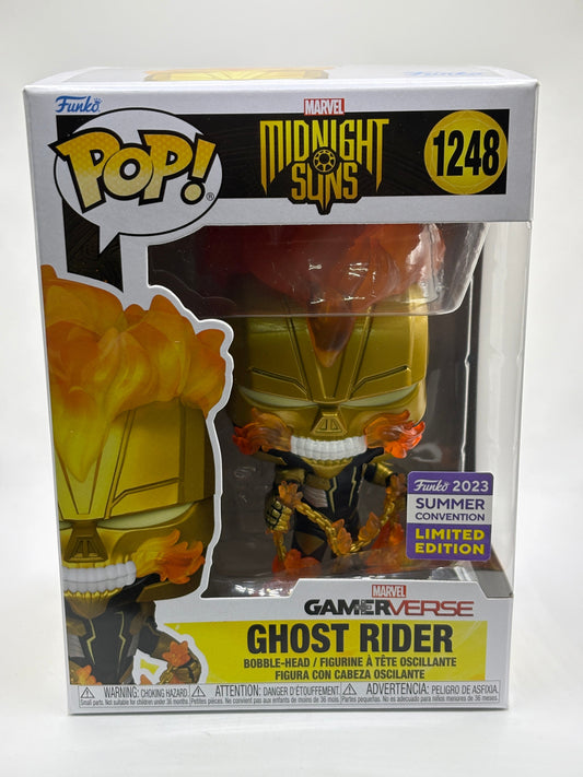 Funko POP! Marvel Midnight Suns #1248 Ghost Rider 2023 Summer Convention FRENLY BRICKS - Open 7 Days