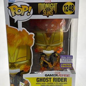 Funko POP! Marvel Midnight Suns #1248 Ghost Rider 2023 Summer Convention FRENLY BRICKS - Open 7 Days