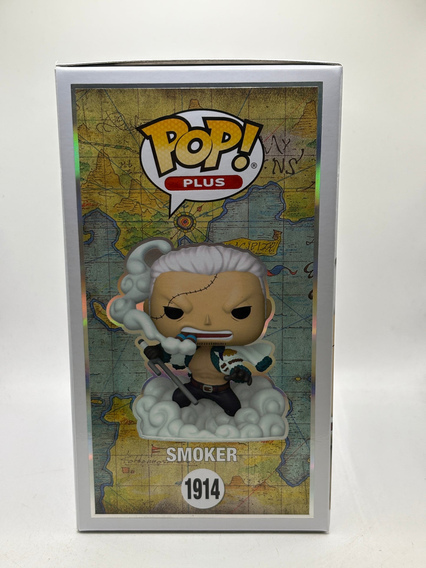 Funko POP! Plus One Piece #1914 Smoker Limited Glow Chase Vinyl Figure
