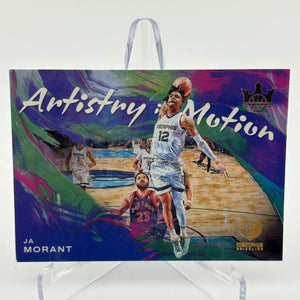 2021-22 Panini Court Kings - Artistry in Motion Ja Morant #7 FRENLY BRICKS - Open 7 Days