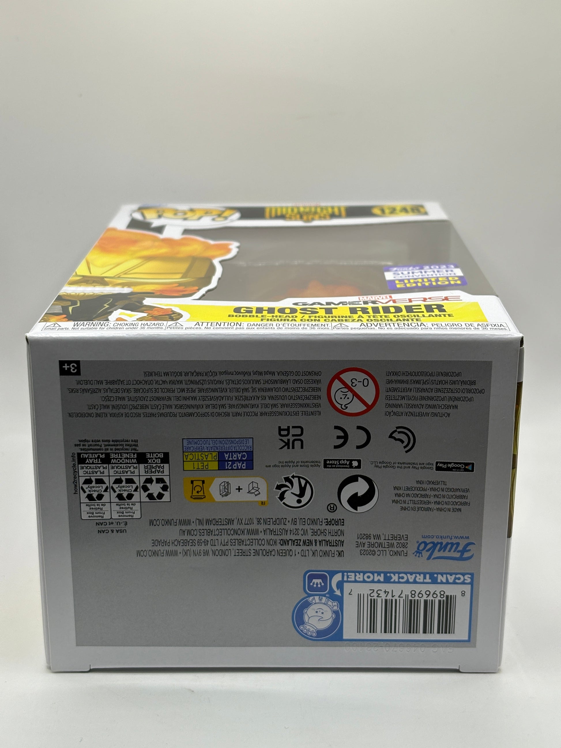 Funko POP! Marvel Midnight Suns #1248 Ghost Rider 2023 Summer Convention FRENLY BRICKS - Open 7 Days