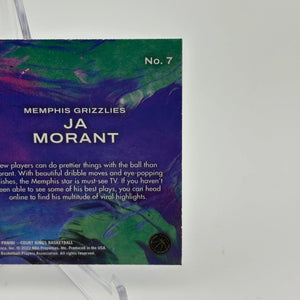 2021-22 Panini Court Kings - Artistry in Motion Ja Morant #7 FRENLY BRICKS - Open 7 Days