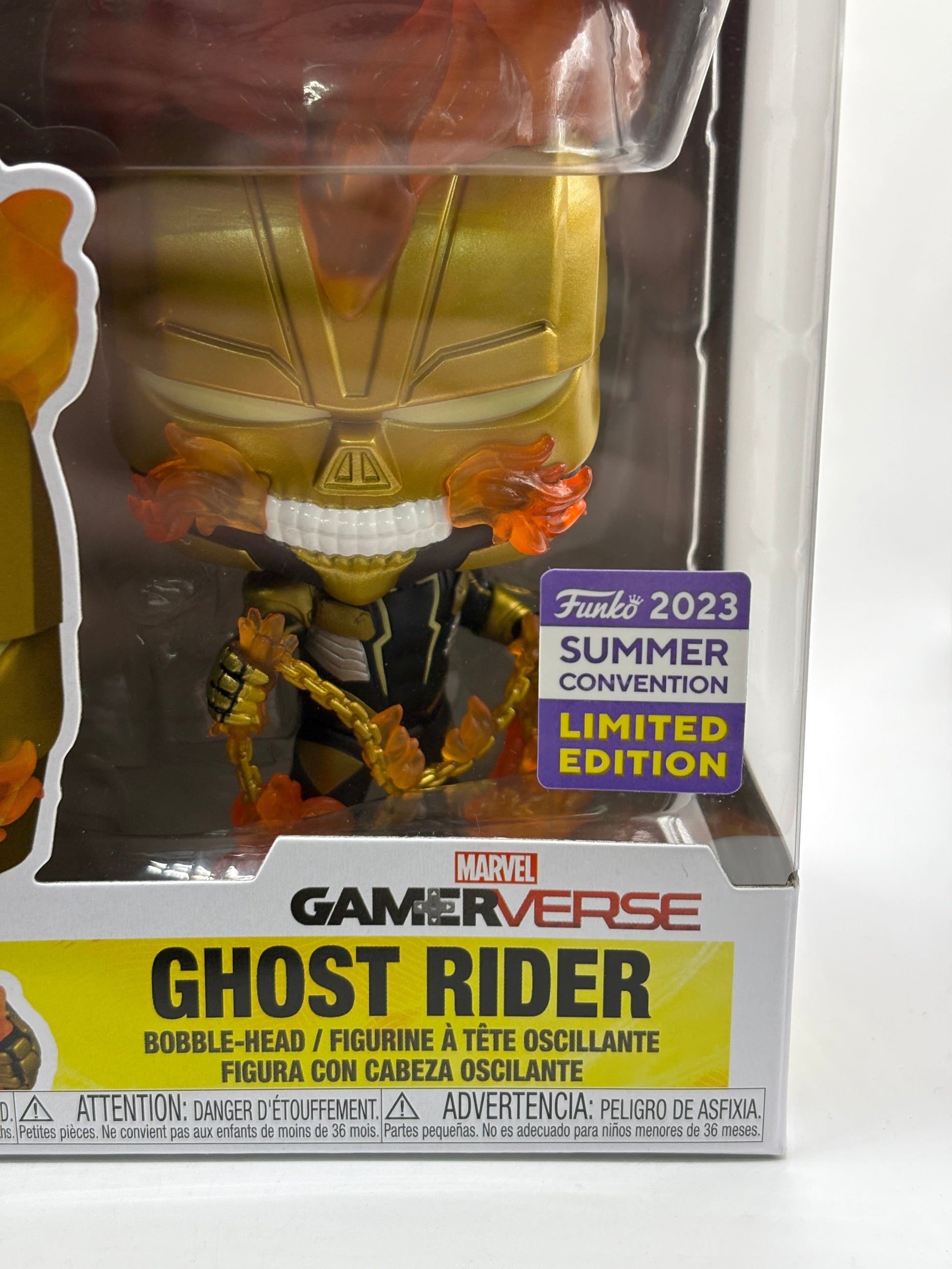 Funko POP! Marvel Midnight Suns #1248 Ghost Rider 2023 Summer Convention FRENLY BRICKS - Open 7 Days