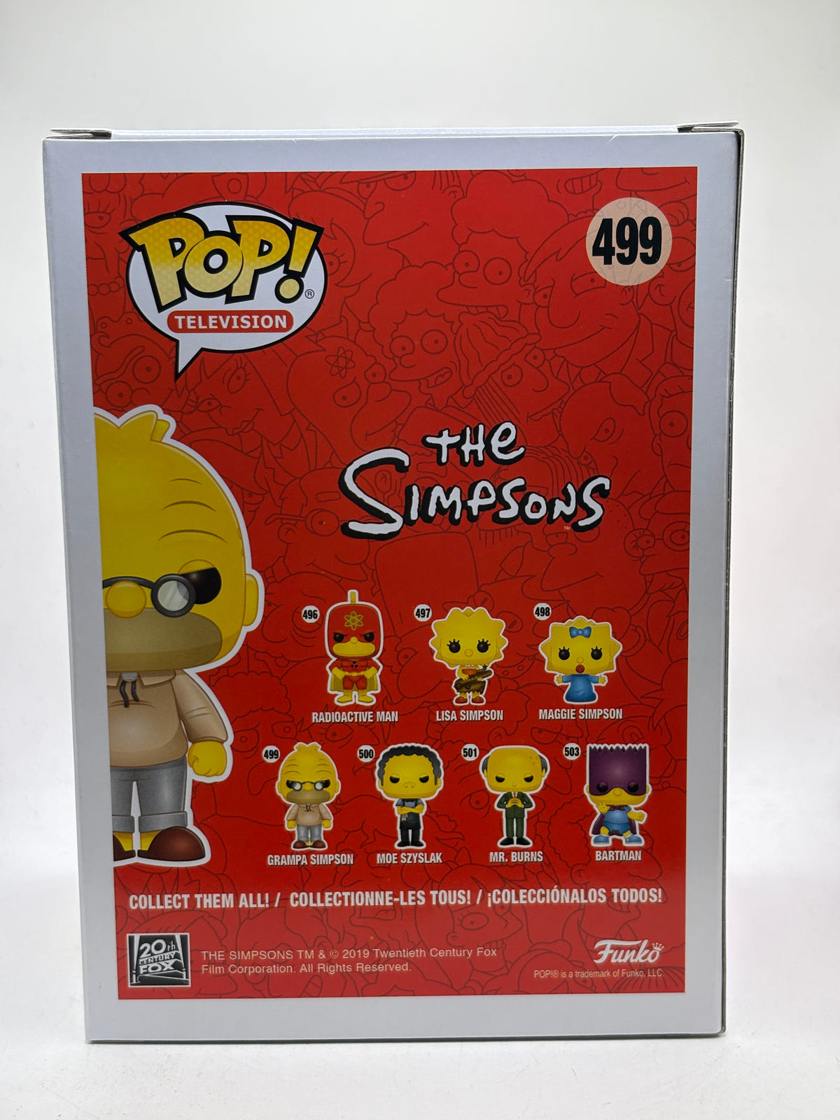 Funko POP! Television The Simpsons #499 Grampa Simpson Vinyl Figure, photo 3 image 3