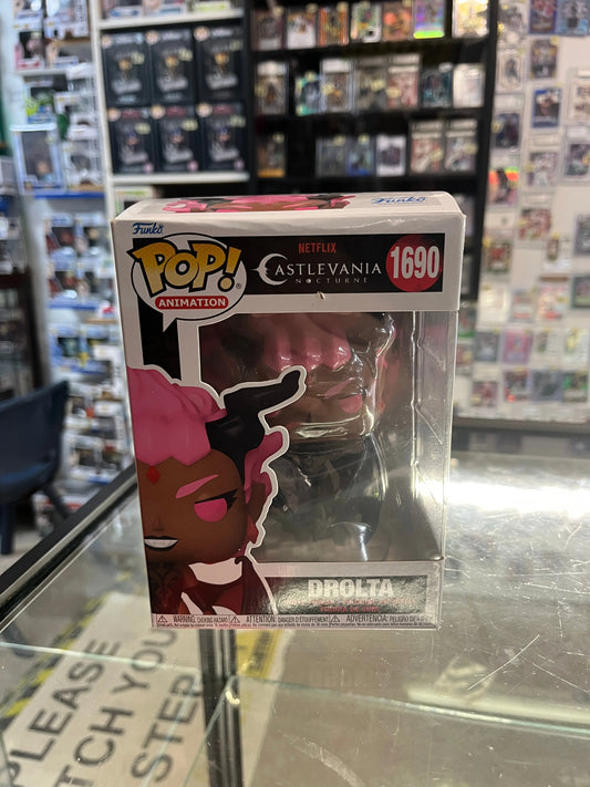 Funko POP! Animation - Castlevania Nocturne - Drolta #1690 FRENLY BRICKS - Open 7 Days