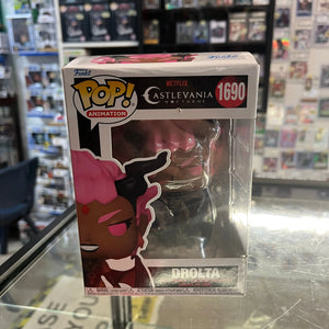 Funko POP! Animation - Castlevania Nocturne - Drolta #1690 FRENLY BRICKS - Open 7 Days