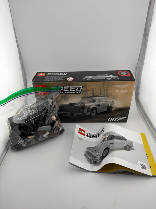 LEGO Speed Champions 76911: James Bond 007 Aston Martin DB5 Open 95% Complete FRENLY BRICKS - Open 7 Days