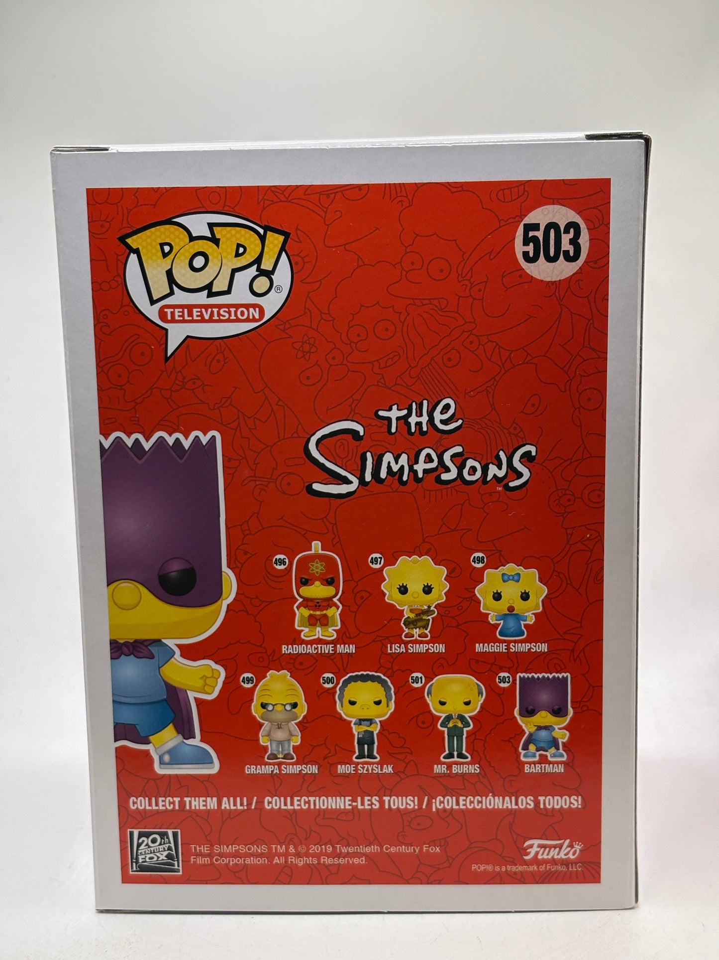 Funko POP! Television The Simpsons #503 Bartman Vinyl Figure