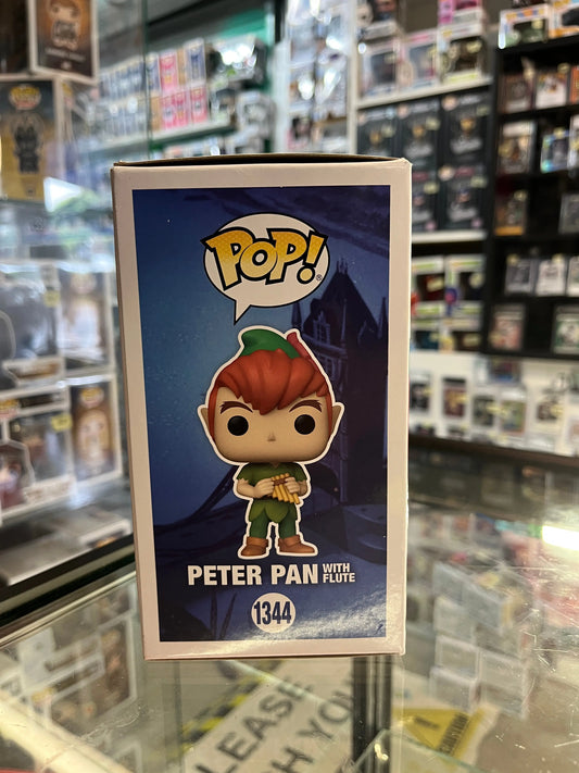 Funko POP! Disney - Peter Pan - Peter Pan with Flute #1344 FRENLY BRICKS - Open 7 Days