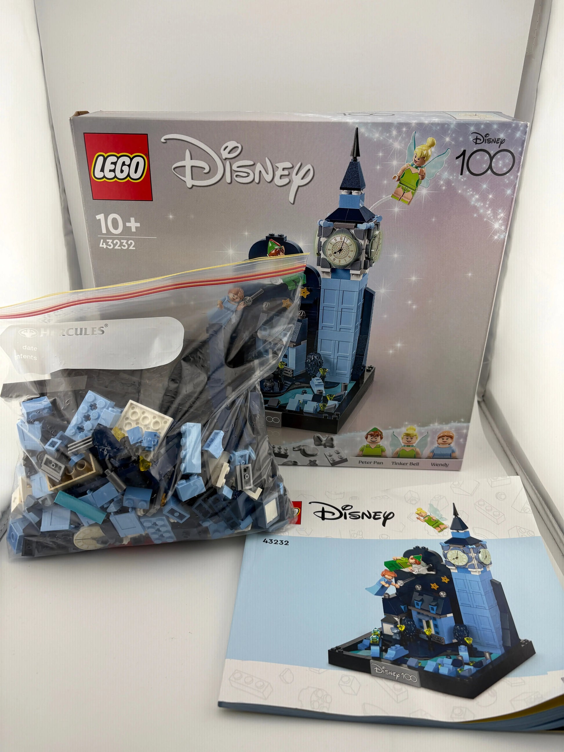 LEGO Disney: Peter Pan & Wendy's Flight over London (43232) Open 95% complete FRENLY BRICKS - Open 7 Days
