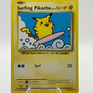 Pokemon TCG XY Evolutions - Surfing Pikachu 111/108 Secret Rare LP FRENLY BRICKS - Open 7 Days