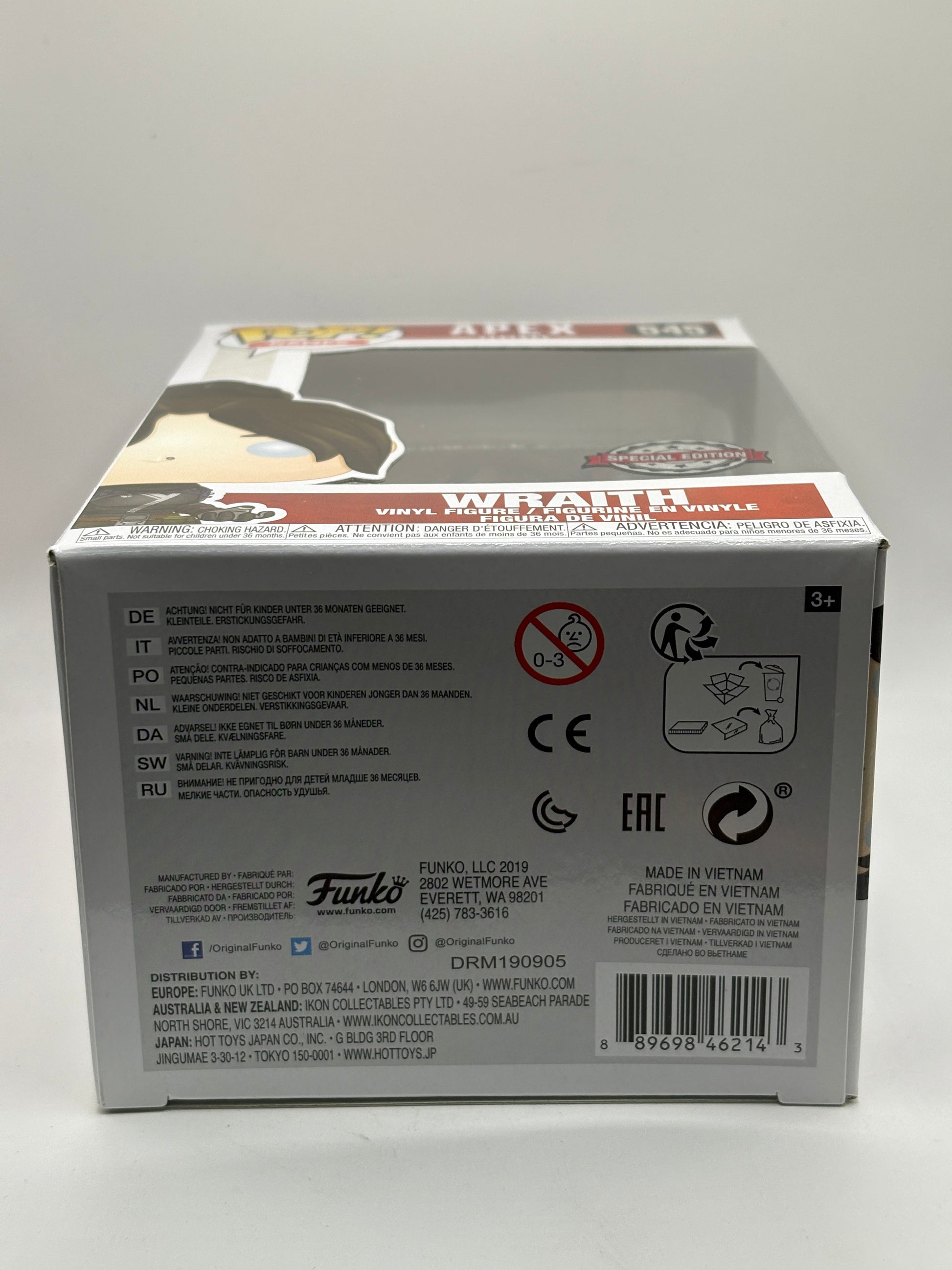 Funko POP! Games Apex Legends #545 Wraith Special Edition Vinyl Figure FRENLY BRICKS - Open 7 Days