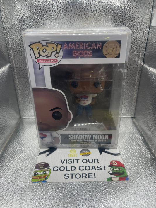 Funko POP! American Gods #678 Shadow Moon FRENLY BRICKS - Open 7 Days