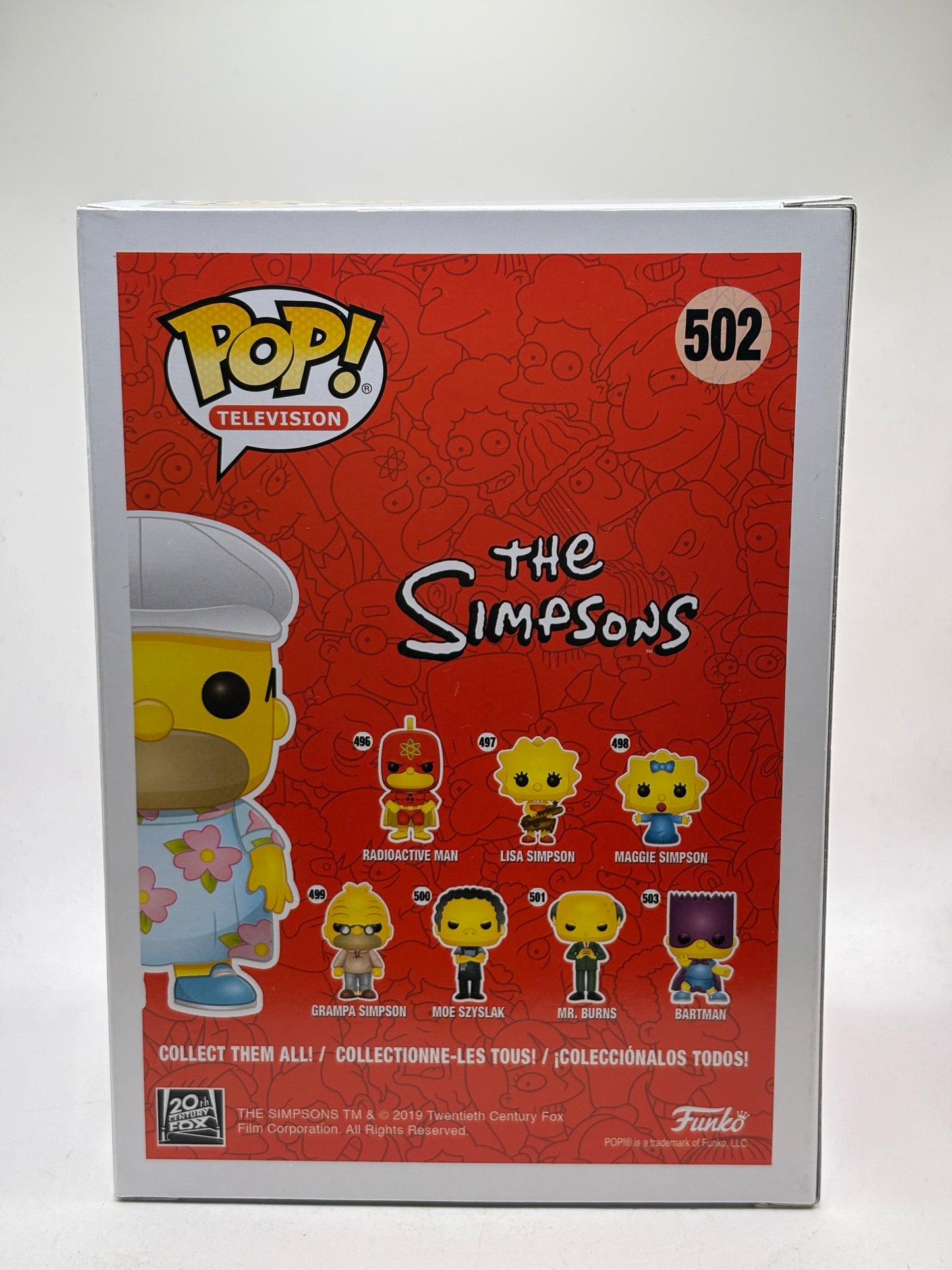 Funko POP! Television The Simpsons #502 Homer MuuMuu Special Edition