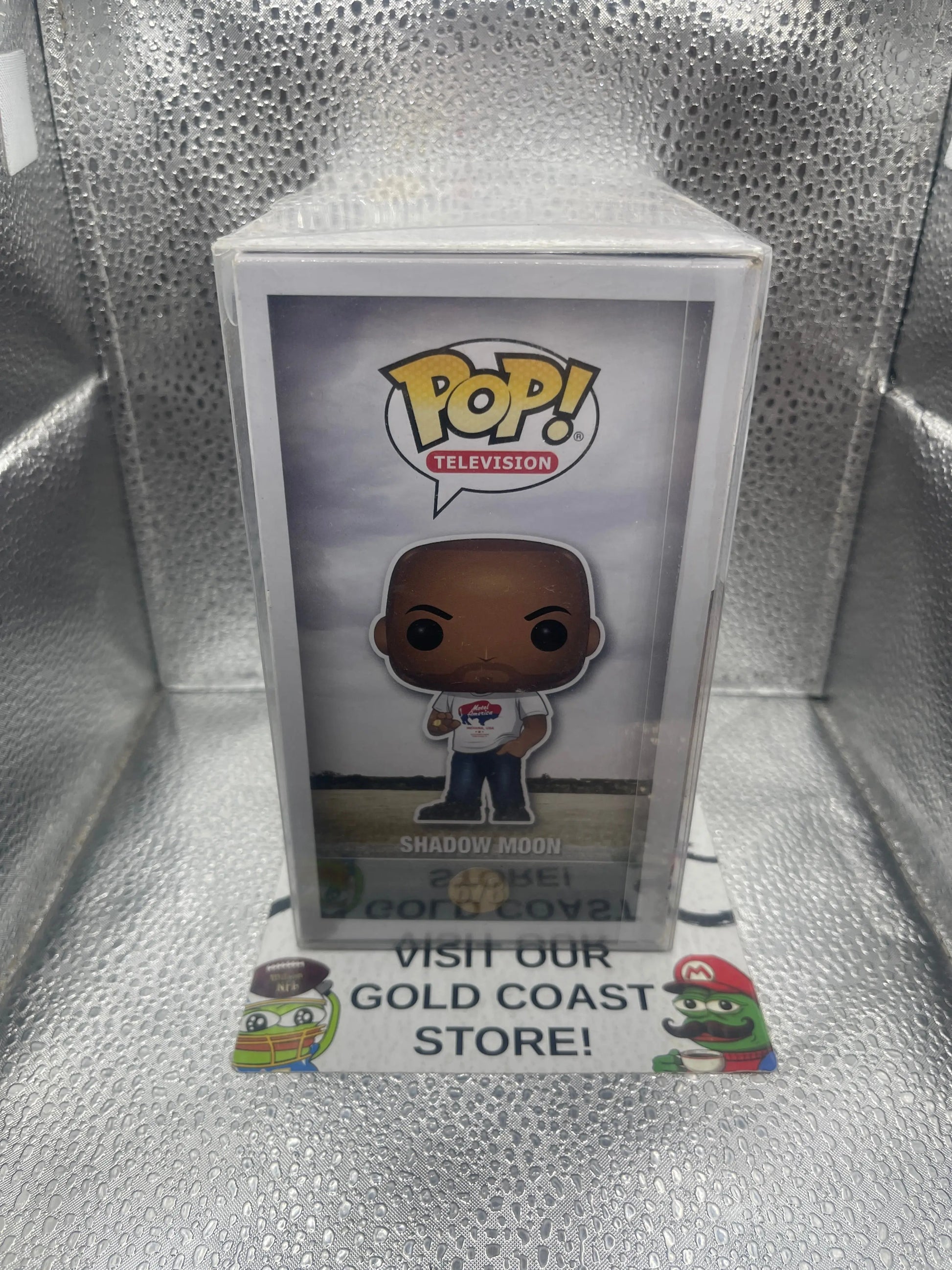 Funko POP! American Gods #678 Shadow Moon FRENLY BRICKS - Open 7 Days