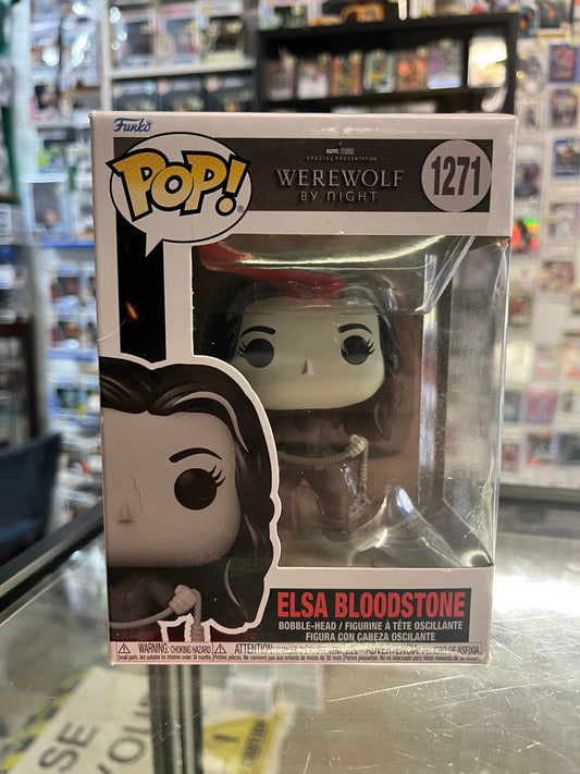 Funko POP! Marvel - Werewolf by Night - Elsa Bloodstone #1271 FRENLY BRICKS - Open 7 Days