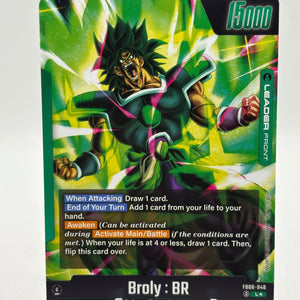 Dragon Ball Super Fusion World - Broly : BR Leader Alt Art FB06-048 NM FRENLY BRICKS - Open 7 Days