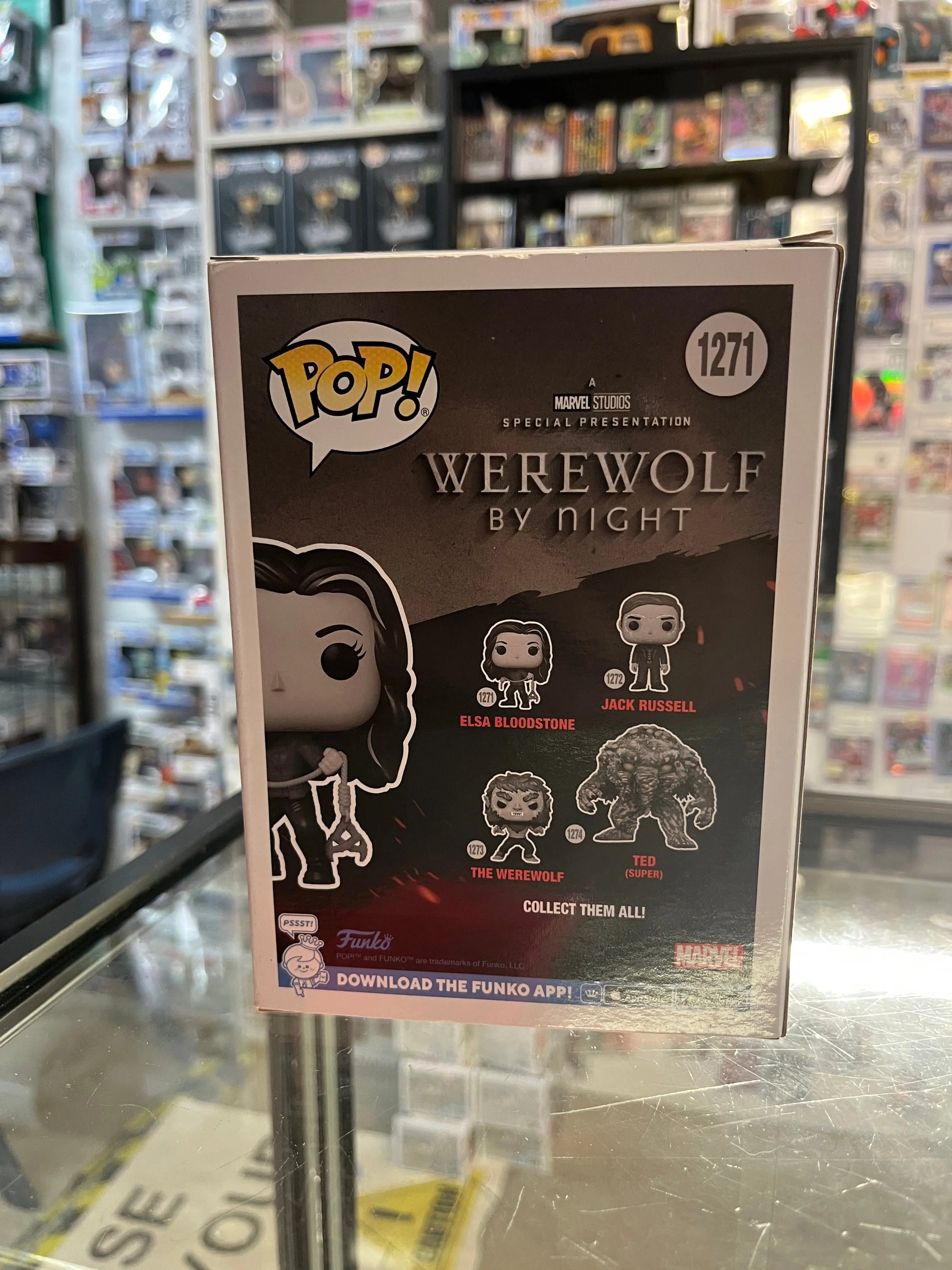 Funko POP! Marvel - Werewolf by Night - Elsa Bloodstone #1271 FRENLY BRICKS - Open 7 Days