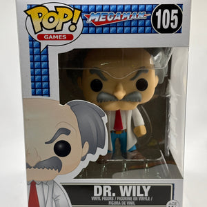 Funko POP! Games Megaman #105 Dr. Wily Vinyl Figure FRENLY BRICKS - Open 7 Days
