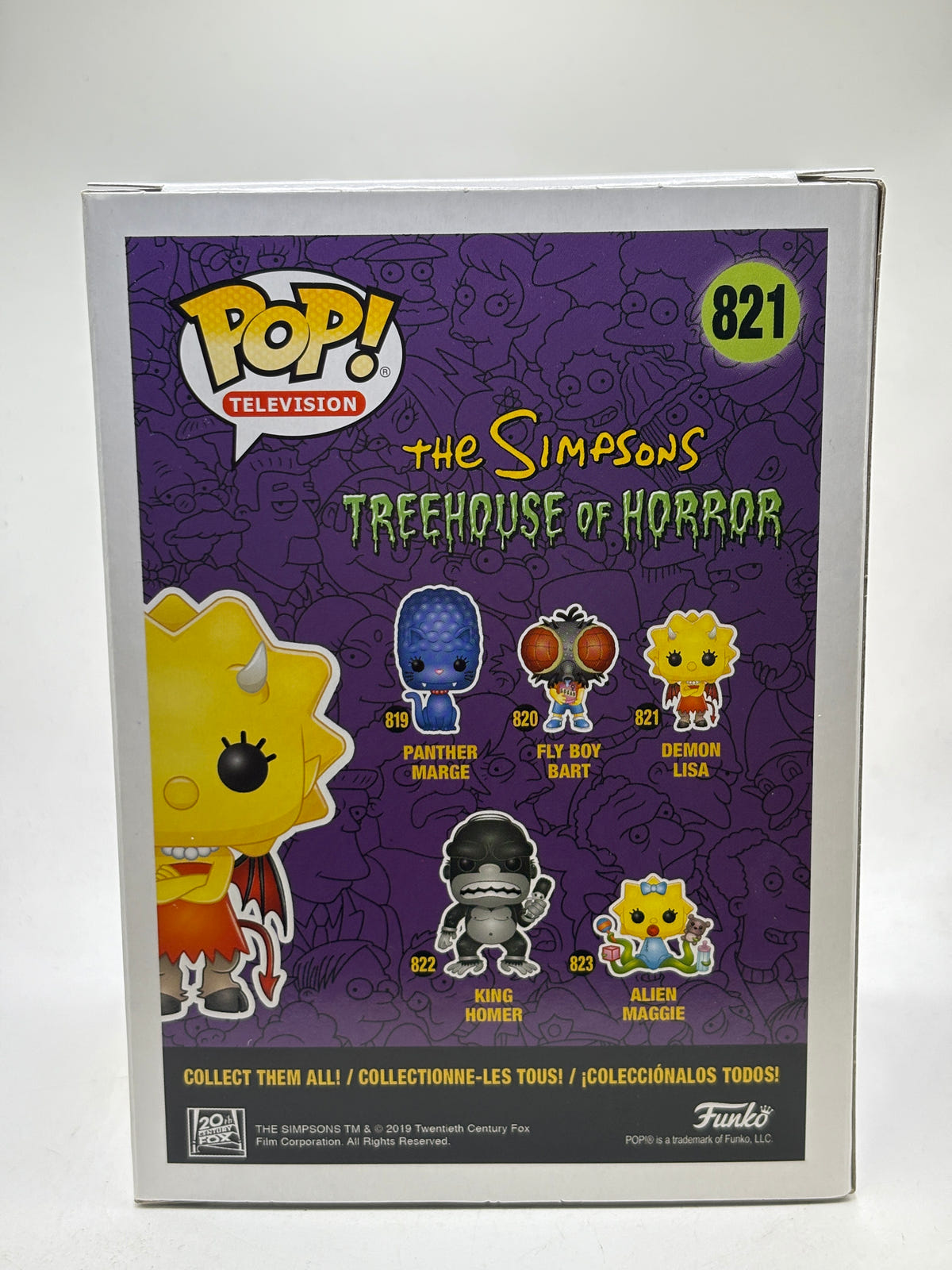 Funko POP! Television The Simpsons #821 Demon Lisa Vinyl Figure, photo 3 image 3