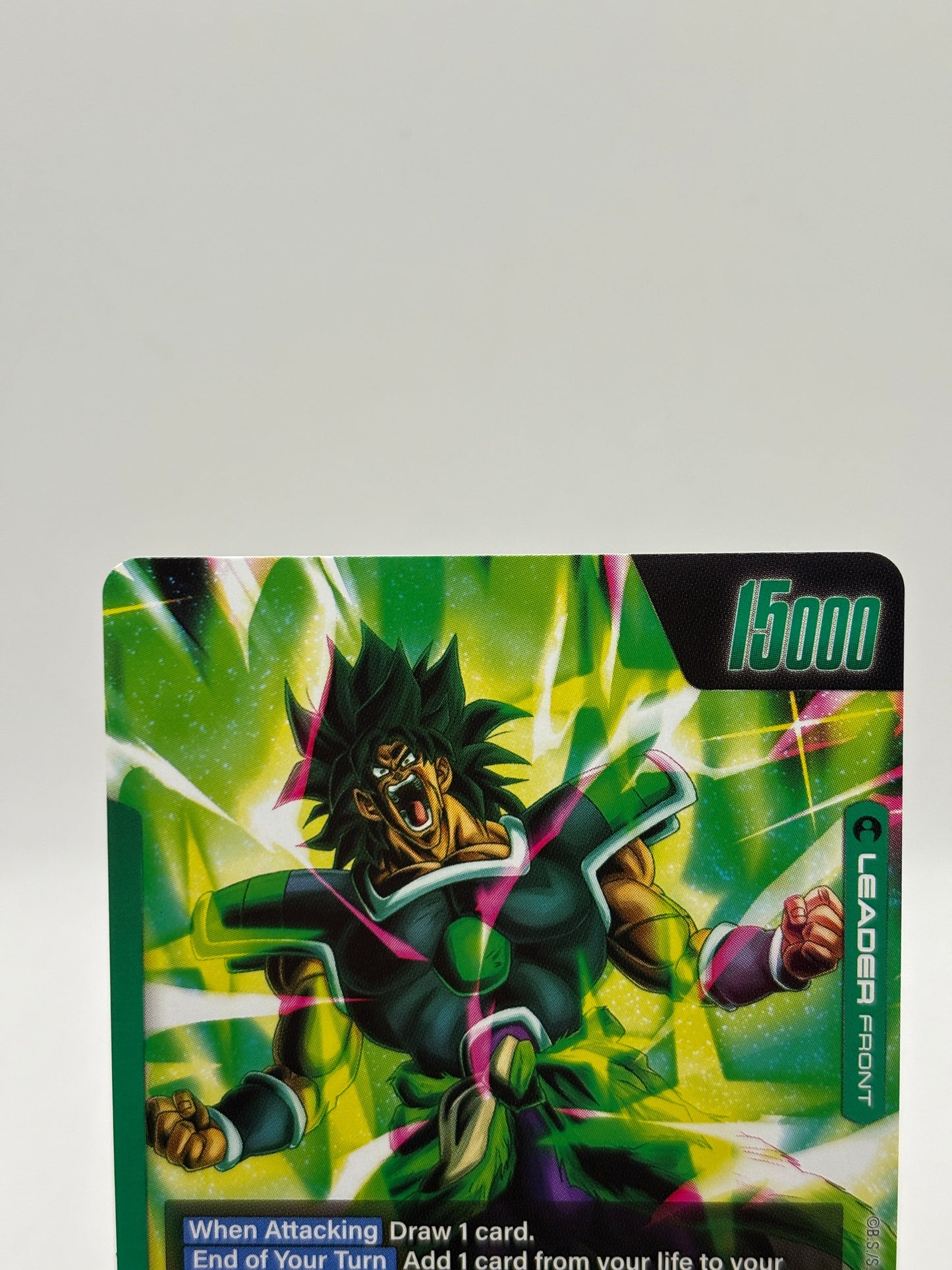 Dragon Ball Super Fusion World - Broly : BR Leader Alt Art FB06-048 NM FRENLY BRICKS - Open 7 Days