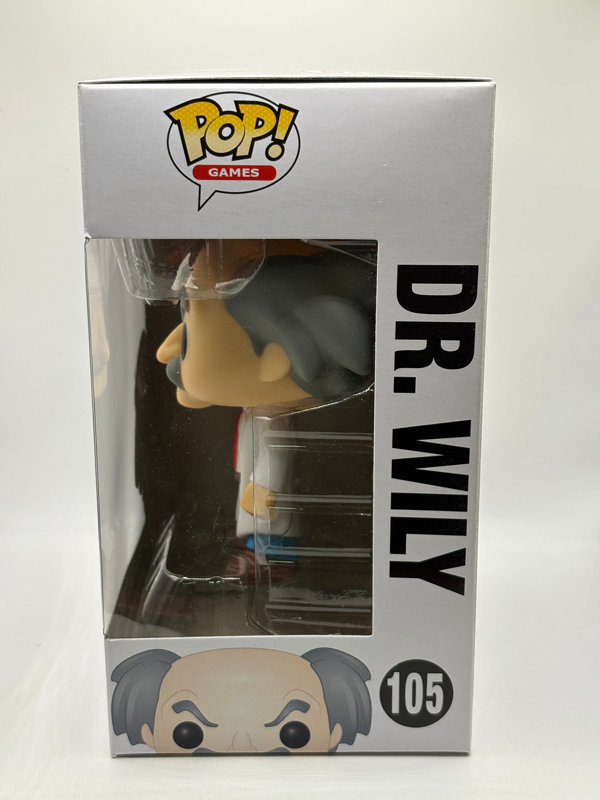 Funko POP! Games Megaman #105 Dr. Wily Vinyl Figure FRENLY BRICKS - Open 7 Days