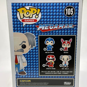 Funko POP! Games Megaman #105 Dr. Wily Vinyl Figure FRENLY BRICKS - Open 7 Days