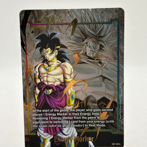 Dragon Ball Super Fusion World Broly Energy Marker E01-03 Gold Alt Art FRENLY BRICKS - Open 7 Days