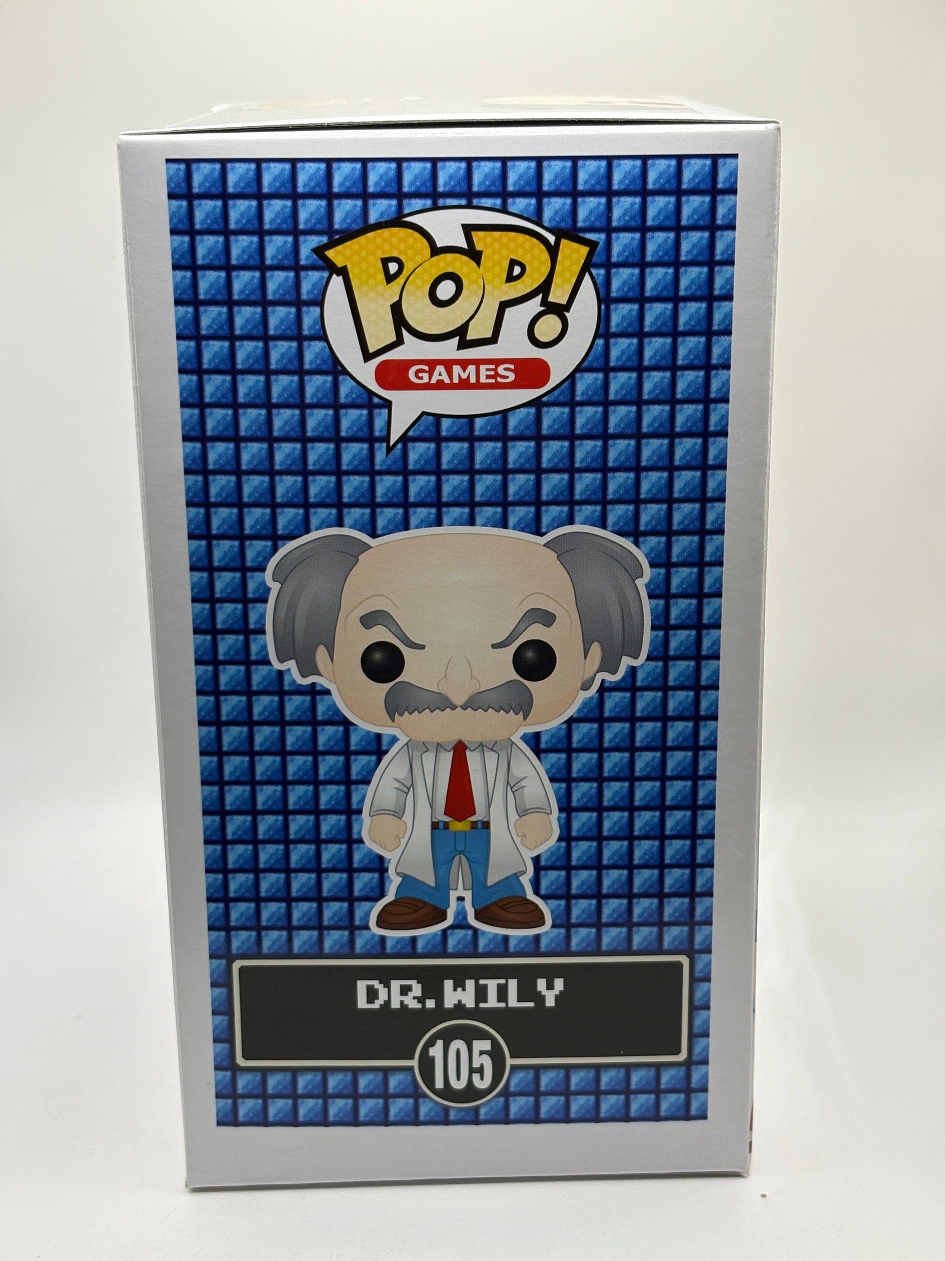 Funko POP! Games Megaman #105 Dr. Wily Vinyl Figure FRENLY BRICKS - Open 7 Days