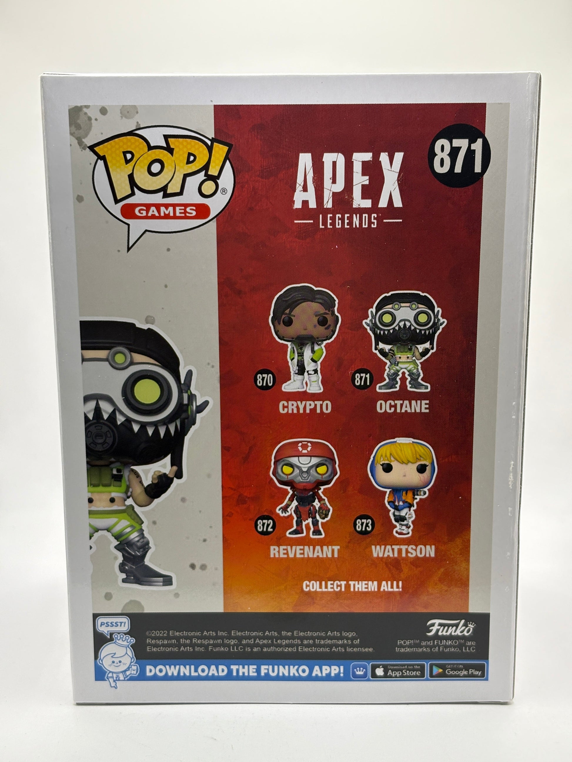 Funko POP! Games Apex Legends #871 Octane Vinyl Figure FRENLY BRICKS - Open 7 Days