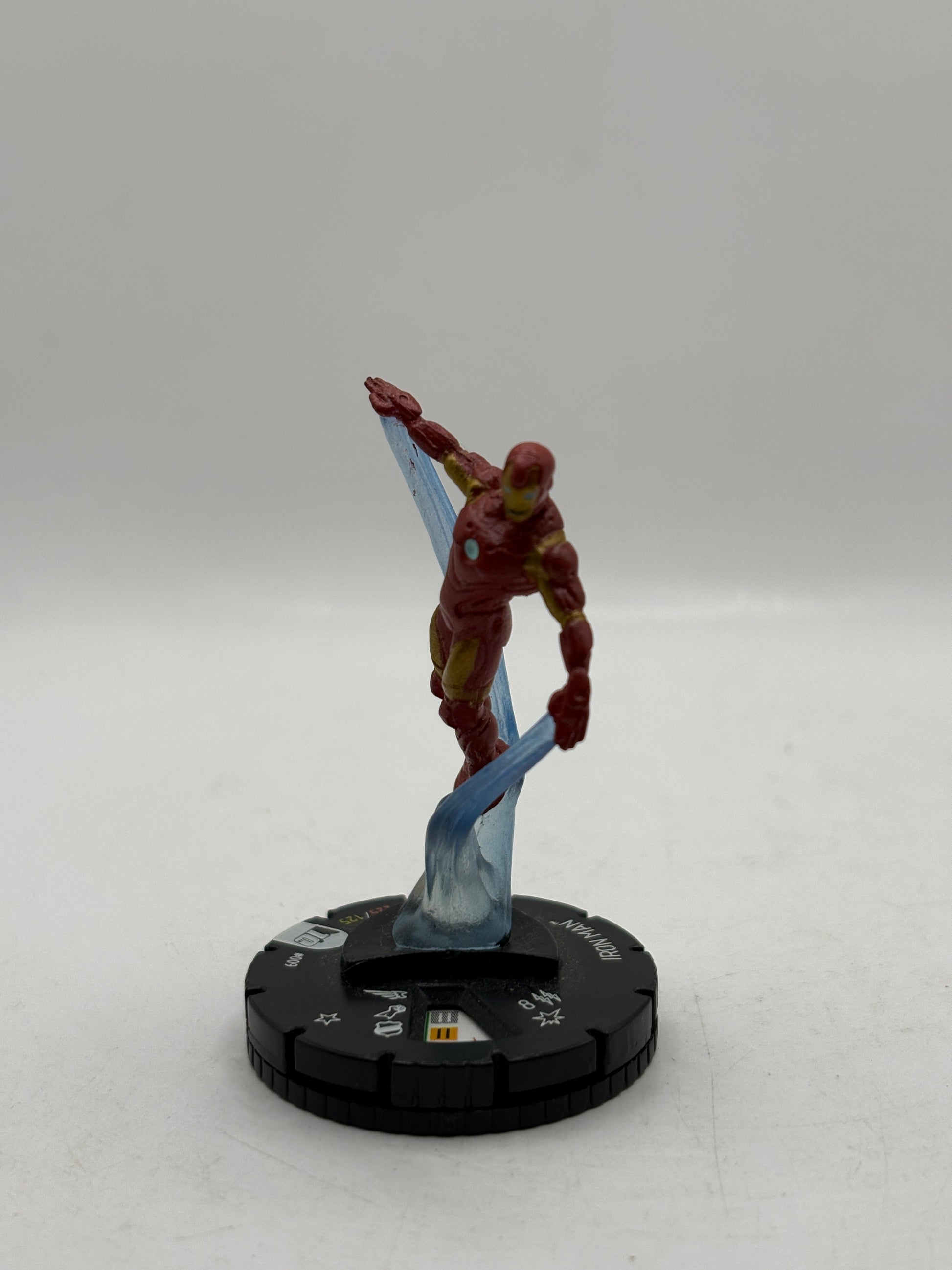 Marvel HeroClix 10th Anniversary- Iron Man #009 Figure Loose FRENLY BRICKS - Open 7 Days