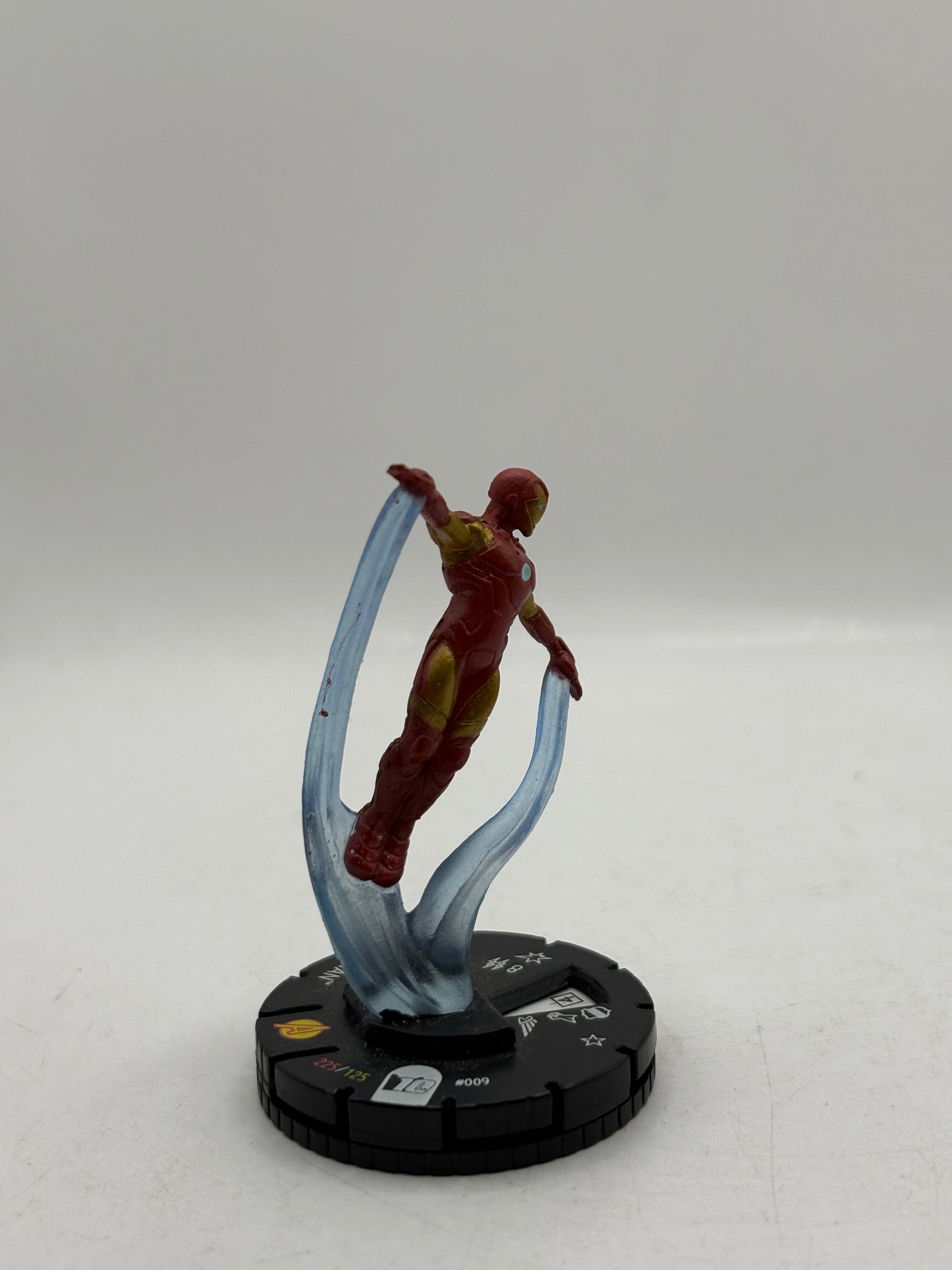 Marvel HeroClix 10th Anniversary- Iron Man #009 Figure Loose FRENLY BRICKS - Open 7 Days