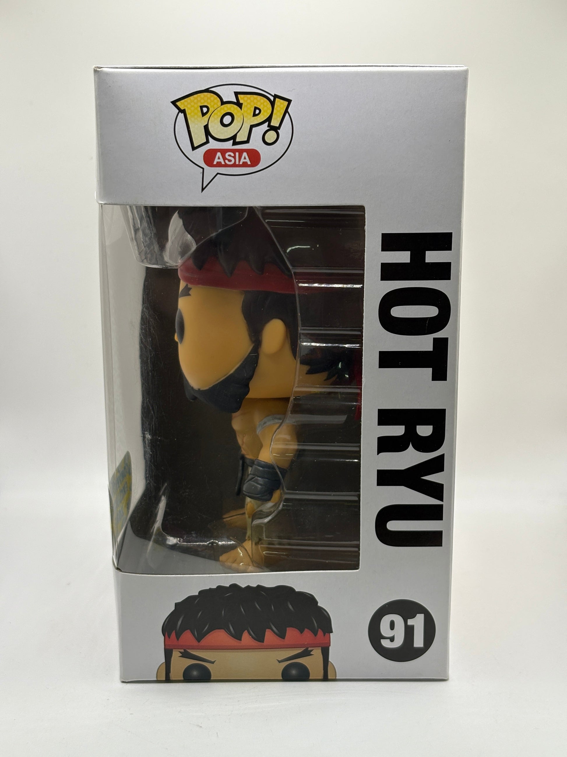 Funko POP! Asia Street Fighter V #91 Hot Ryu Convention Exclusive 2016 FRENLY BRICKS - Open 7 Days