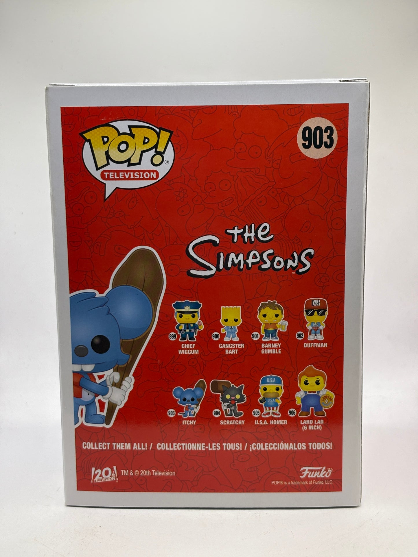 Funko POP! Television The Simpsons #903 Itchy Vinyl Figure